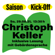 Christoph Keller - Inklusive Lesung mit Gebärdensprache