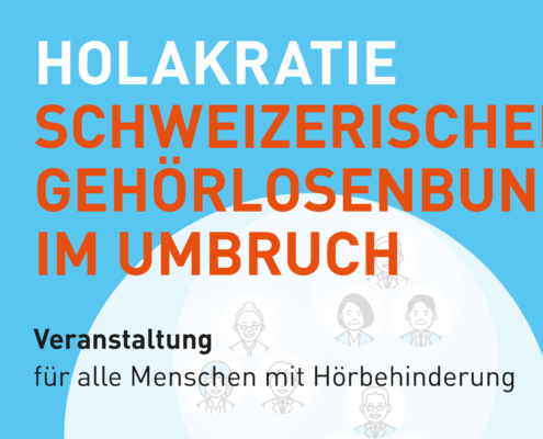 Illustration zur Holakratie - Schweizerischer Gehörlosenbund im Umbruch