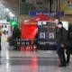 Foto einer Koordinationsstelle im Bahnhof Bukarest.