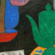 Ausschnitt Paul Klee, Ohne Titel (Letztes Stilleben), 1940, Ölfarbe auf Leinwand, 100 x 80,5 cm, Zentrum Paul Klee, Bern, Schenkung Livia Klee