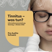 Webinar und Präsenz-Tagung: Tinnitus – was nun?